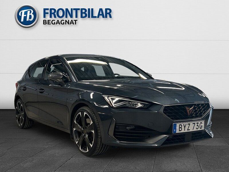 Grå Begagnad 2021 Cupra Leon Halvkombi | 259 900 kr - Bild 1/3