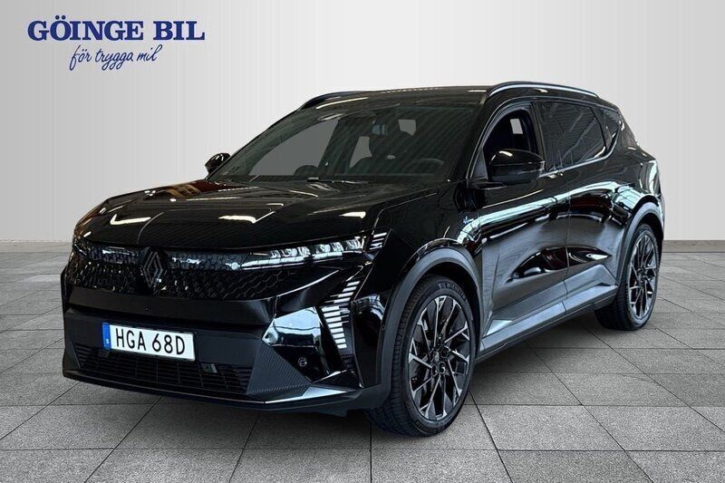 Svart Begagnad 2024 Renault Scénic Esprit Alpine Minibuss | 489 000 kr - Bild 1/3