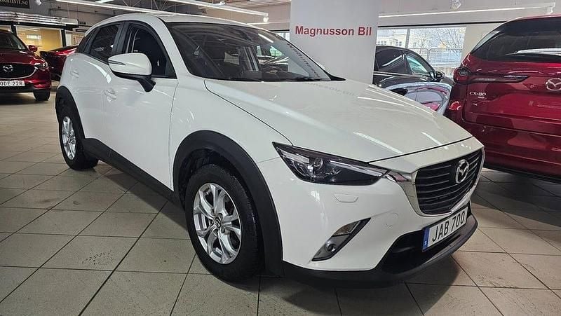 Vit Begagnad 2015 Mazda CX-3 Vision SUV | 119 000 kr (Marknadspris) - Bild 1/4