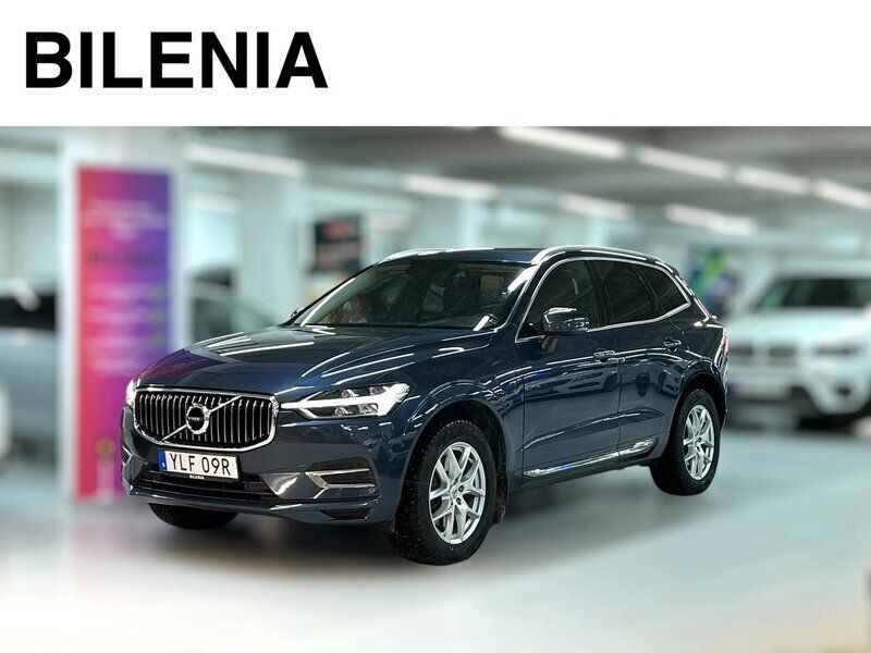 Mörkblå (blå) Begagnad 2019 Volvo XC60 Inscription SUV | 378 900 kr (Marknadspris) - Bild 1/3