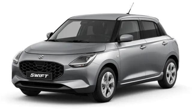 Grå (premium silver) Ny 2025 Suzuki Swift Halvkombi | 246 800 kr (Marknadspris) - Bild 1/1