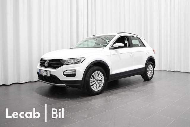 Vit Begagnad 2021 VW T-Roc Style SUV | 159 500 kr (Superpris) - Bild 1/4
