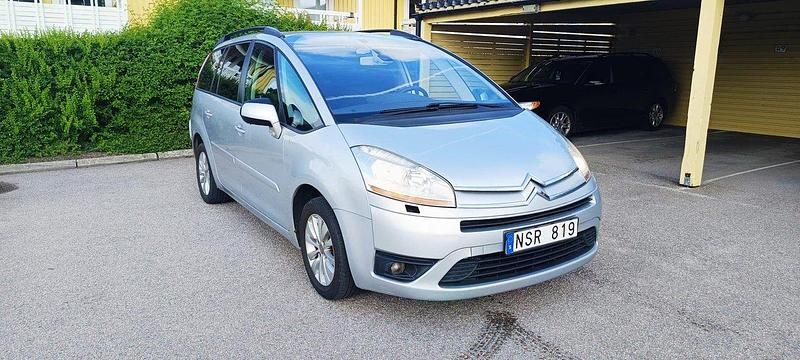 Silver Begagnad 2011 Citroën Grand C4 Picasso Minibuss | 32 000 kr (Bra pris) - Bild 1/4