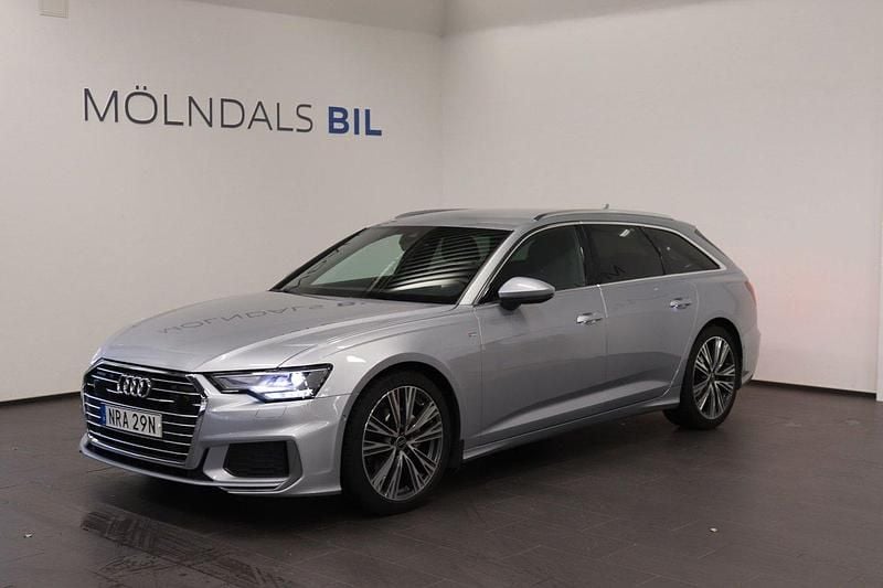 Silver Begagnad 2023 Audi A6 S-Line Kombi | 409 900 kr (Bra pris) - Bild 1/4