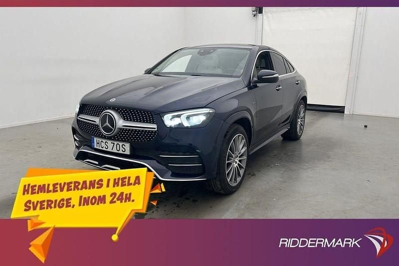Mblå Begagnad 2021 Mercedes GLE350 AMG Sportkupé | 659 800 kr (Marknadspris) - Bild 1/3