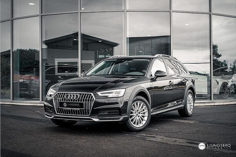 Svart Begagnad 2017 Audi A4 Allroad Kombi | 229 900 kr (Marknadspris) - Bild 1/4