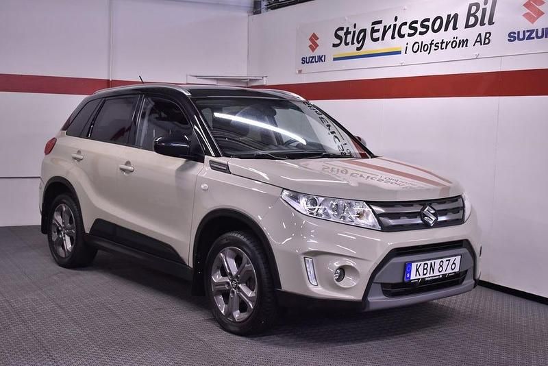Brun Begagnad 2015 Suzuki Vitara GL SUV | 143 500 kr (Dyr) - Bild 1/4