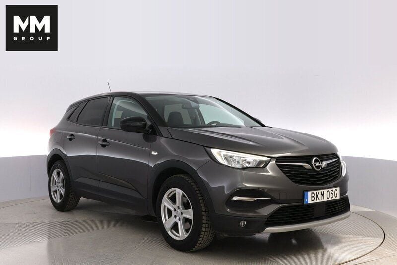 Grå Begagnad 2021 Opel Grandland X Design Edition SUV | 194 900 kr (Marknadspris) - Bild 1/4