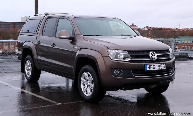 Begagnad VW Amarok S 180 HK (132 kW) 2013 Brun krom Pickup