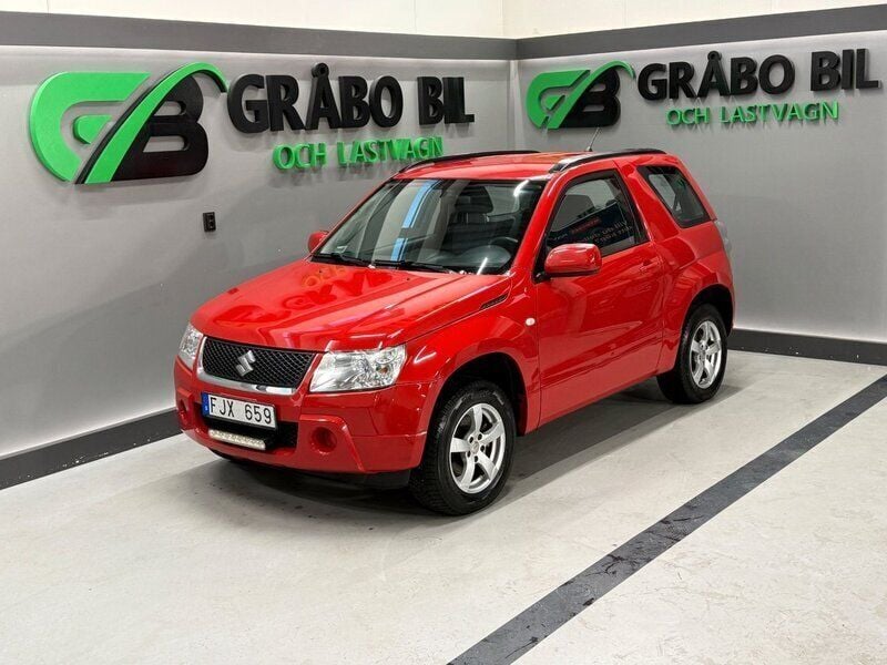 Röd Begagnad 2007 Suzuki Grand Vitara SUV | 69 900 kr (Dyr) - Bild 1/4