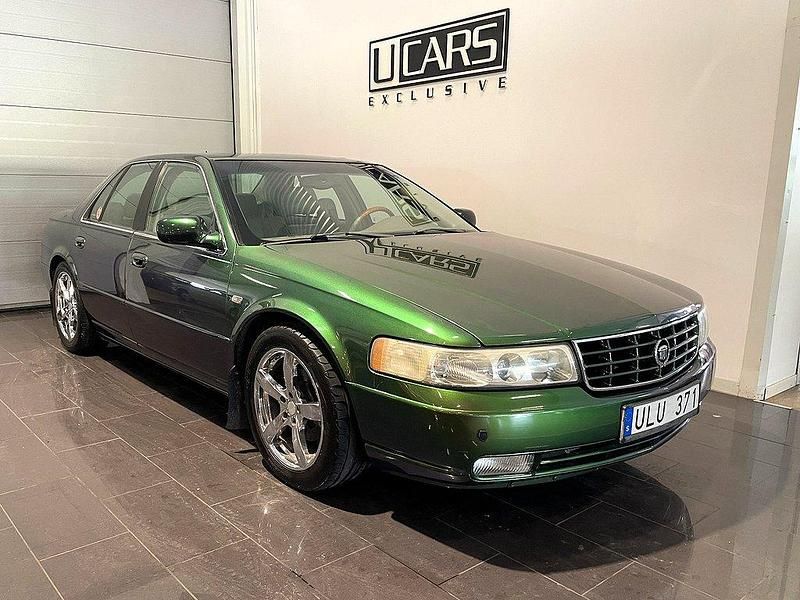 Grön Begagnad 1999 Cadillac Seville STS Sedan | 39 900 kr - Bild 1/4