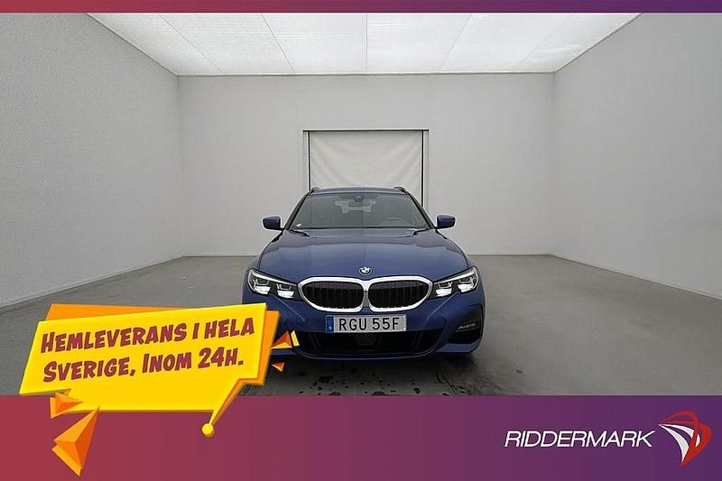 Begagnad BMW 330e M Sport 184 HK (135 kW) 2021 Blå Kombi