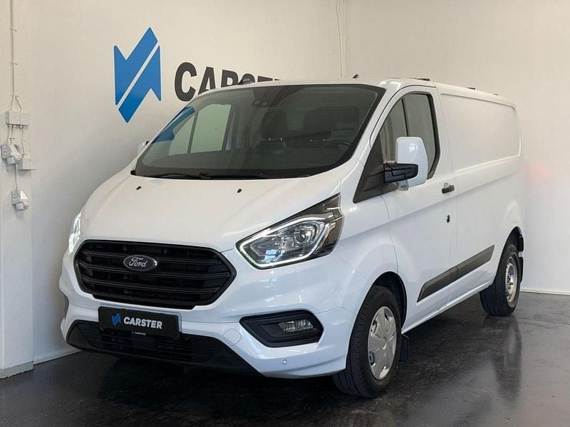 Vit Begagnad 2022 Ford Transit Custom Van | 249 900 kr (Marknadspris) - Bild 1/4