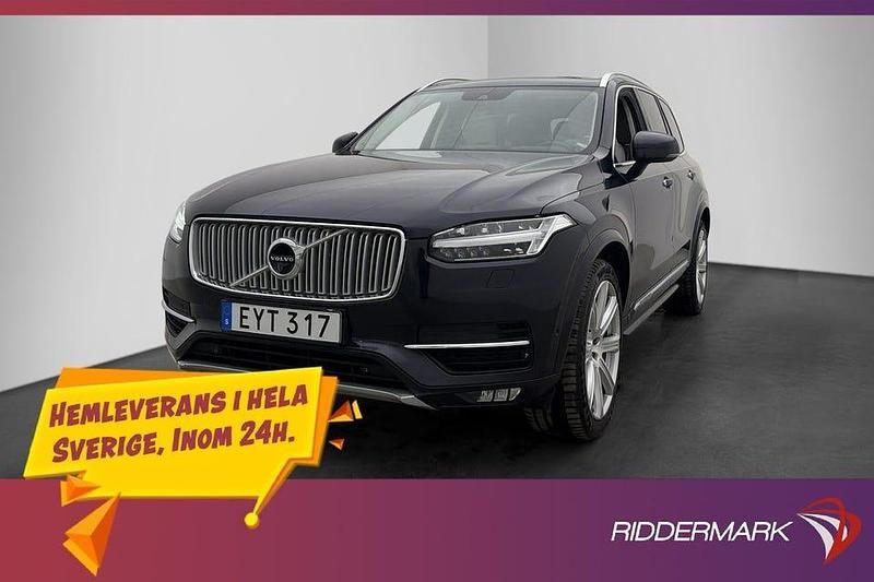 Blå Begagnad 2015 Volvo XC90 Inscription SUV | 299 800 kr (Marknadspris) - Bild 1/3