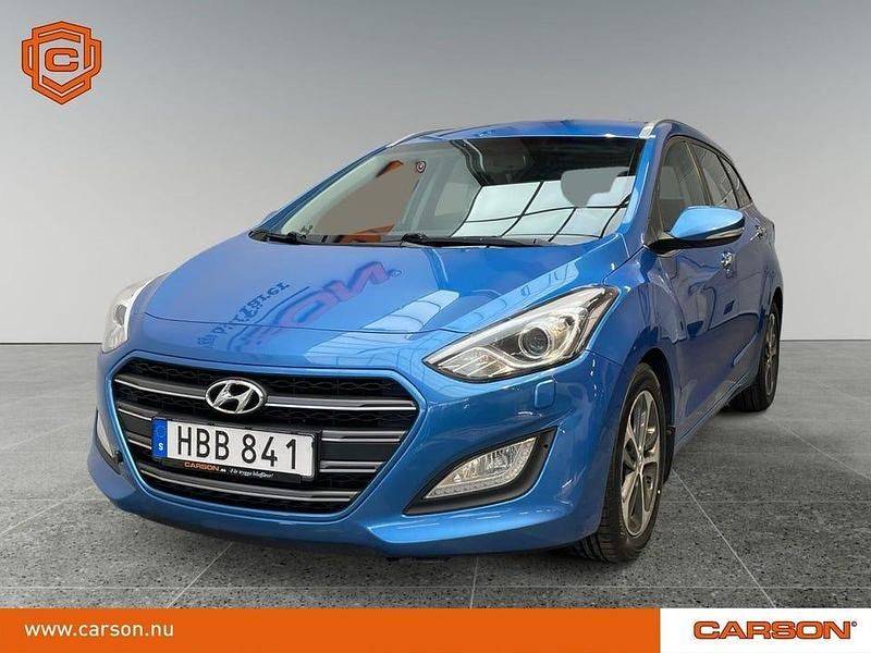 Ljusblå Begagnad 2015 Hyundai i30 Comfort Kombi | 99 900 kr (Lite dyr) - Bild 1/3