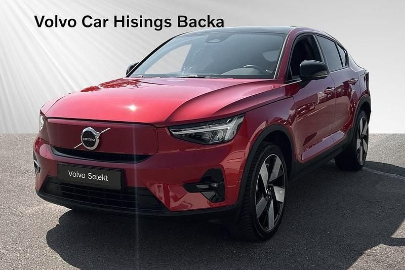 Röd Begagnad 2022 Volvo EC40 Ultimate SUV | 394 900 kr (Bra pris) - Bild 1/1