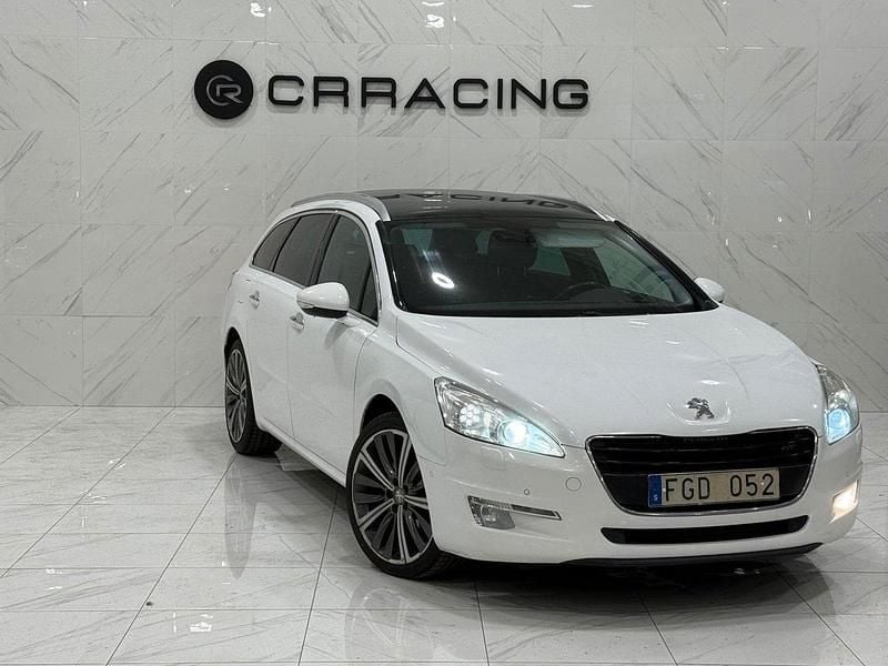 Vit Begagnad 2013 Peugeot 508 Kombi | 54 900 kr (Bra pris) - Bild 1/4
