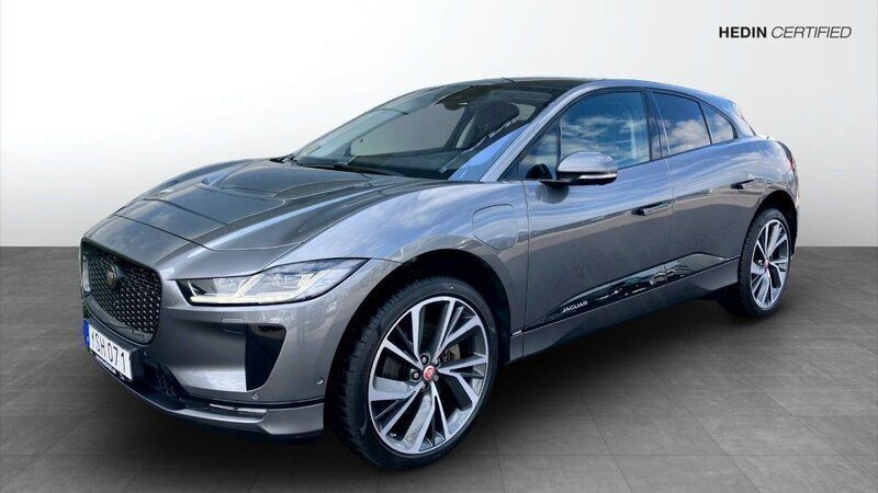 Grå Begagnad 2019 Jaguar I-Pace SUV | 385 000 kr (Dyr) - Bild 1/4
