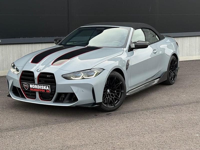 Begagnad BMW M4 Cabriolet Competition Edition 510 HK (375 kW) 2022 Grå Cab