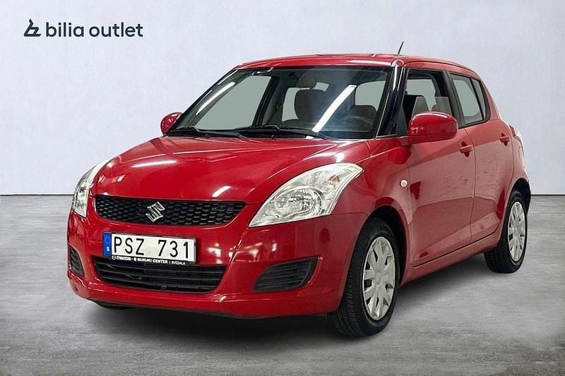 Röd Begagnad 2010 Suzuki Swift Halvkombi | 54 900 kr (Marknadspris) - Bild 1/4