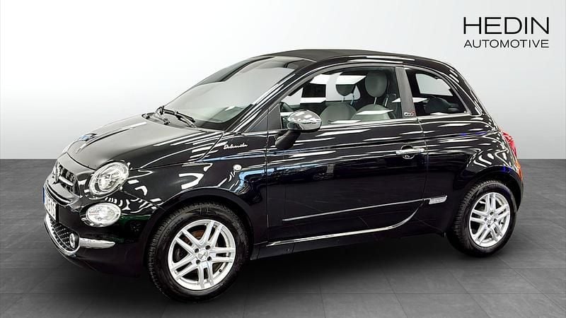 Svart Begagnad 2022 Fiat 500C Cab | 149 900 kr (Marknadspris) - Bild 1/4