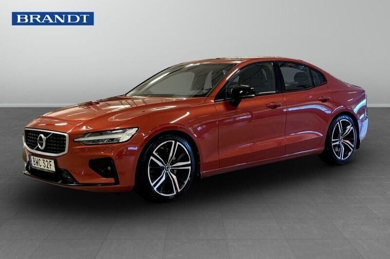 Röd Begagnad 2020 Volvo S60 R-Design Sedan | 279 900 kr (Dyr) - Bild 1/3