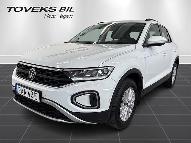 Vit Begagnad 2022 VW T-Roc Life SUV | 219 900 kr (Bra pris) - Bild 1/3