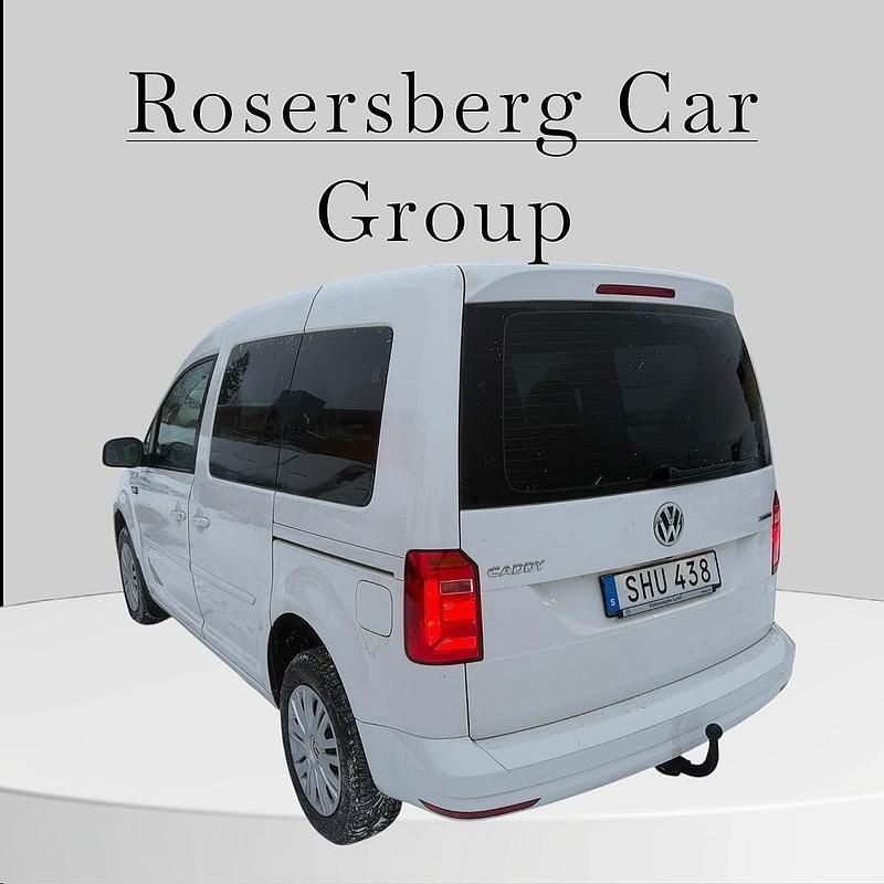 Begagnad VW Caddy Life 110 HK (80 kW) 2018 Vit Minibuss