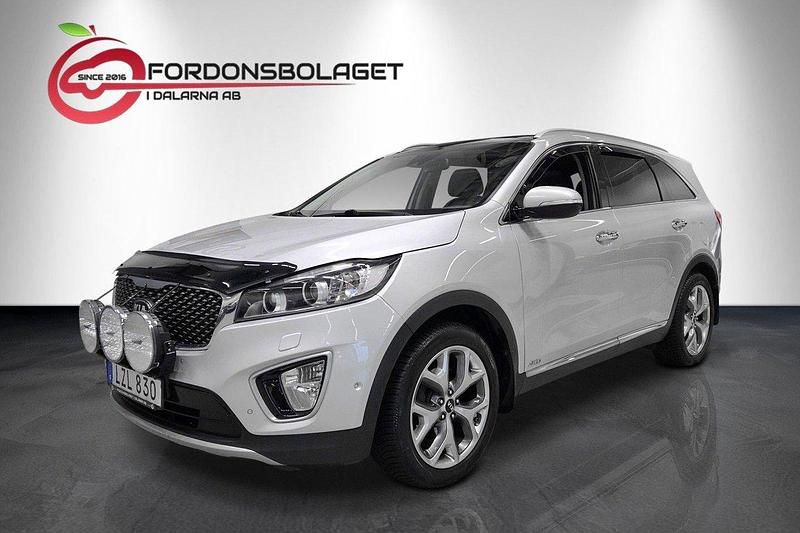 Grå Begagnad 2015 Kia Sorento SUV | 149 900 kr (Dyr) - Bild 1/4