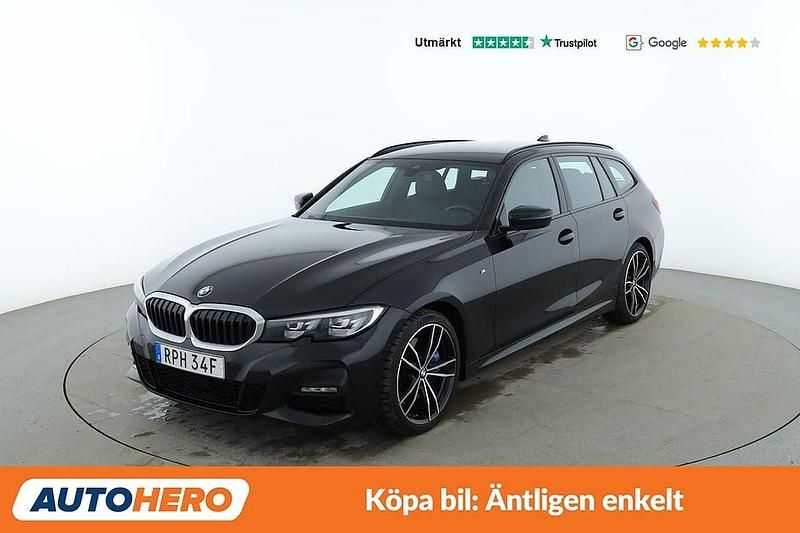 Svart Begagnad 2020 BMW 330 M Sport Kombi | 379 000 kr - Bild 1/4