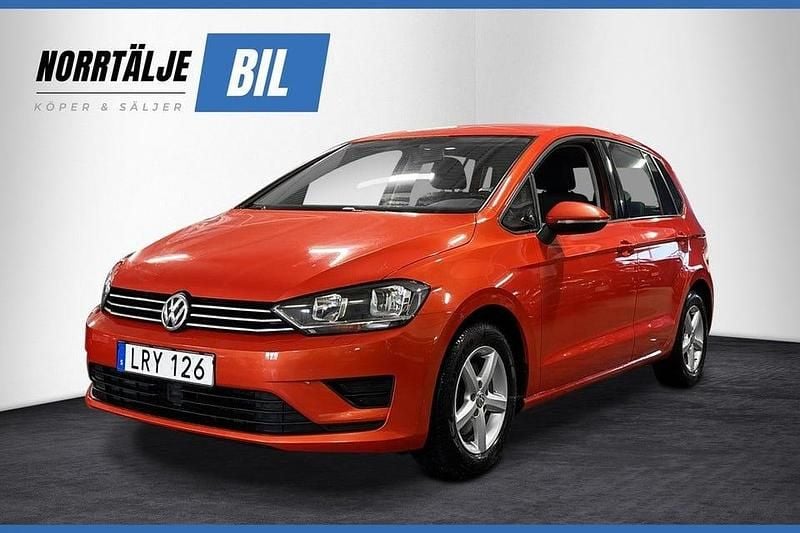 Begagnad VW Golf VII 110 HK (80 kW) 2014 Orange Halvkombi