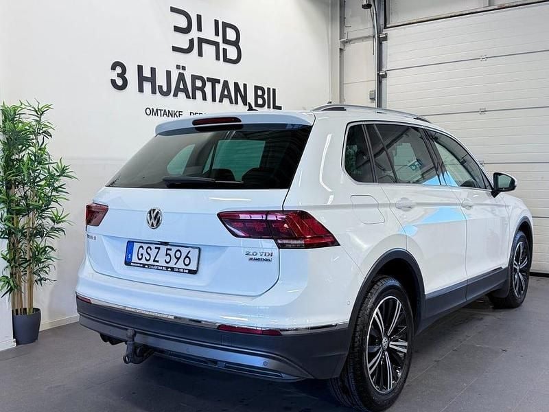 Begagnad VW Tiguan GT 190 HK (139 kW) 2018 Vit SUV
