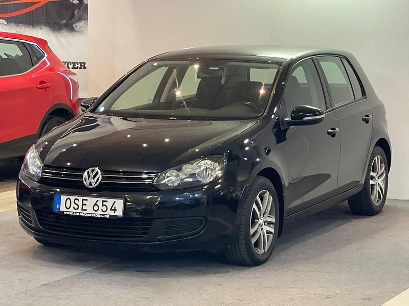 Svart Begagnad 2009 VW Golf VI Halvkombi | 94 900 kr (Dyr) - Bild 1/4