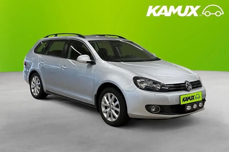 Silver/grå Begagnad 2011 VW Golf VI Kombi | 64 800 kr (Marknadspris) - Bild 1/4