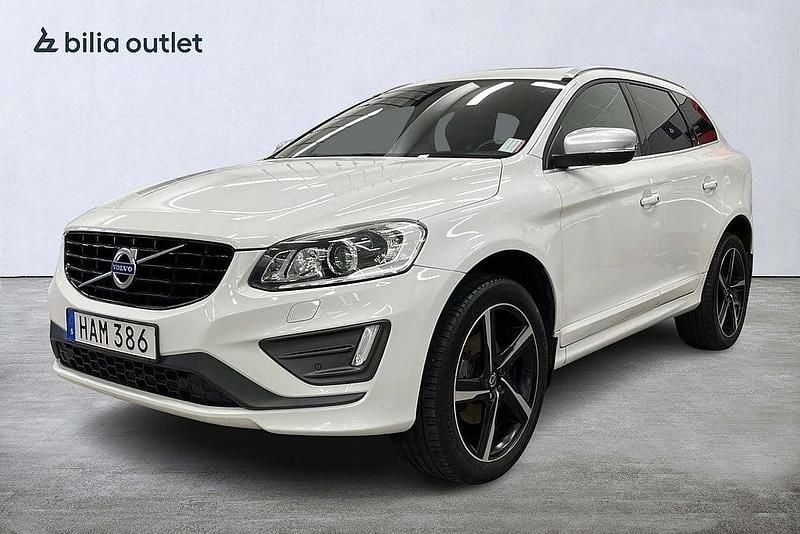 Vit Begagnad 2015 Volvo XC60 R-Design SUV | 239 900 kr (Lite dyr) - Bild 1/3