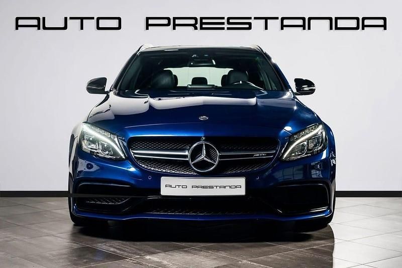 Begagnad Mercedes C63S AMG AMG 510 HK (375 kW) 2016 Blå Kombi
