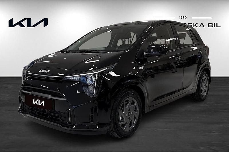Svart Ny 2026 Kia Picanto Halvkombi | 196 092 kr (Marknadspris) - Bild 1/4