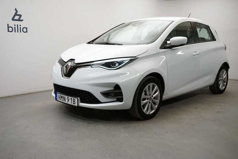 Vit Begagnad 2021 Renault Zoe Zen Halvkombi | 159 900 kr (Bra pris) - Bild 1/3