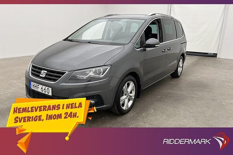 Grå Begagnad 2018 Seat Alhambra 4Drive Minibuss | 214 900 kr (Bra pris) - Bild 1/3