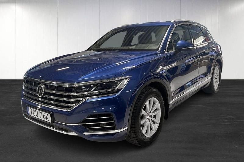 Begagnad VW Touareg Edition 286 HK (210 kW) 2019 Blå SUV