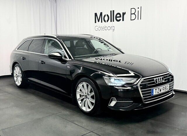 Brilliantsvart Begagnad 2022 Audi A6 Sport Kombi | 399 900 kr (Marknadspris) - Bild 1/4
