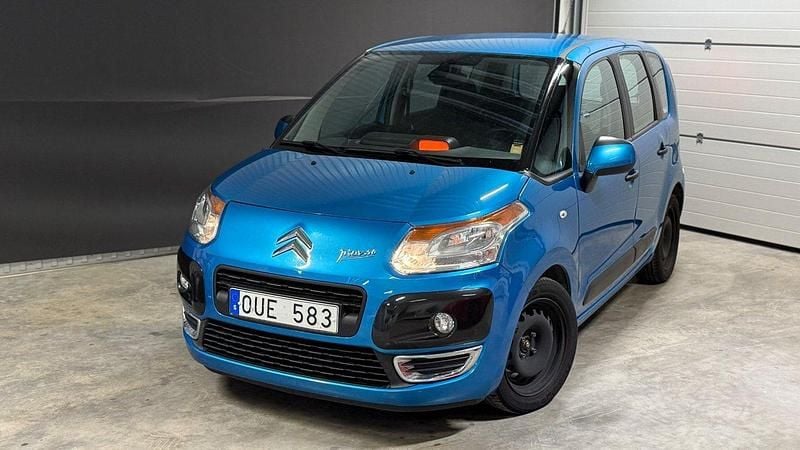 Blå Begagnad 2012 Citroën C3 Picasso Minibuss | 67 800 kr - Bild 1/4