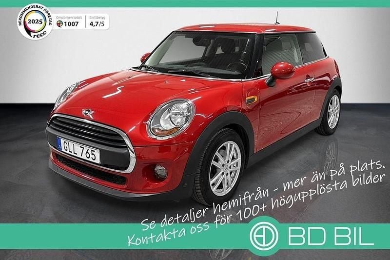 Röd Begagnad 2017 Mini ONE Pepper Halvkombi | 99 700 kr (Marknadspris) - Bild 1/4