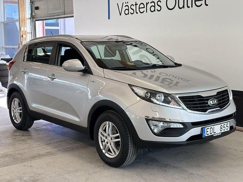 Grå Begagnad 2013 Kia Sportage SUV | 89 900 kr (Marknadspris) - Bild 1/3