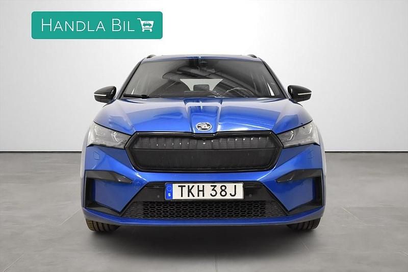 Begagnad Skoda Enyaq iV SportLine 194 kW (265 HK) 2021 Blå SUV