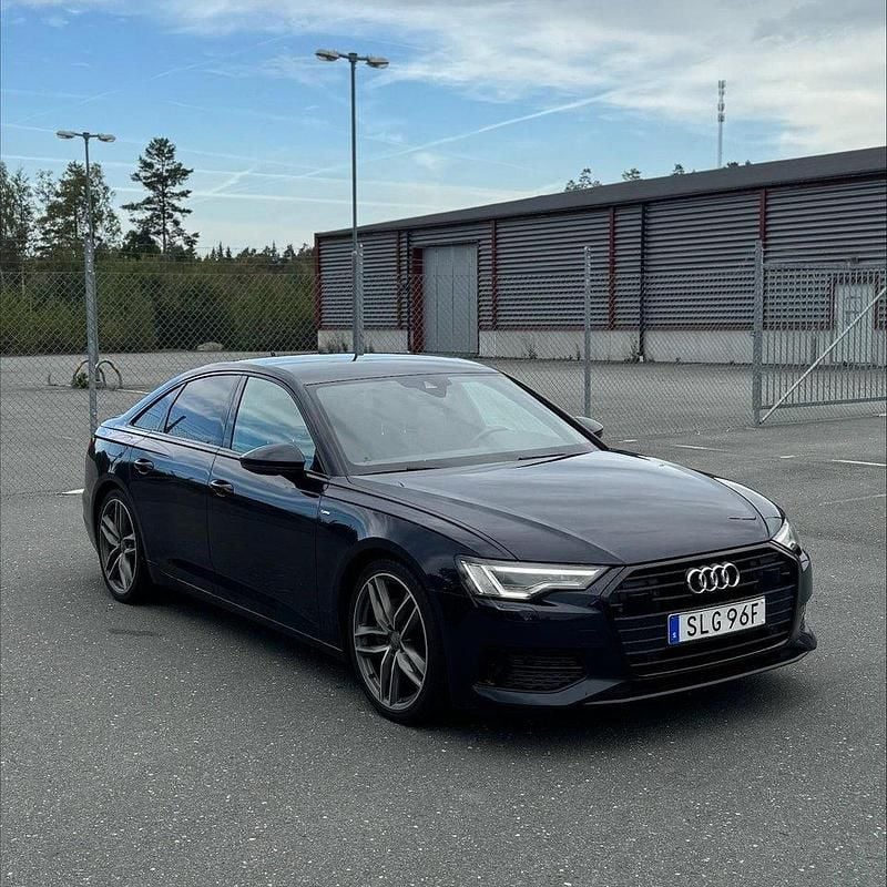 Blå Begagnad 2019 Audi A6 S-Line Sedan | 309 000 kr (Marknadspris) - Bild 1/4