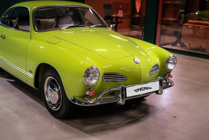 Begagnad VW Karmann Ghia Karmann 54 HK (39 kW) 1968 Grön Sportkupé