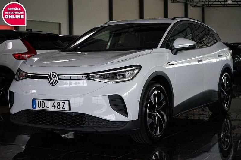 Vit Begagnad 2022 VW ID.4 Comfortline SUV | 269 500 kr (Bra pris) - Bild 1/4