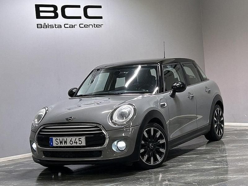 Grå Begagnad 2014 Mini Cooper D Pepper Halvkombi | 114 900 kr (Lite dyr) - Bild 1/3