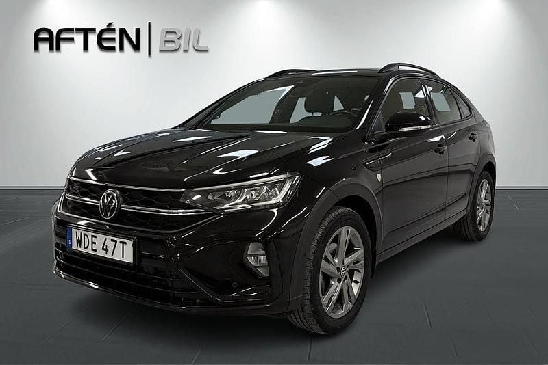 Svart Begagnad 2023 VW Taigo R-line SUV | 224 800 kr (Marknadspris) - Bild 1/3